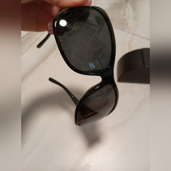 PradaPlastic Oversize Sunglasses Black - Picture 7 of 16